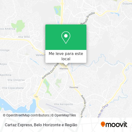 Cartaz Express mapa