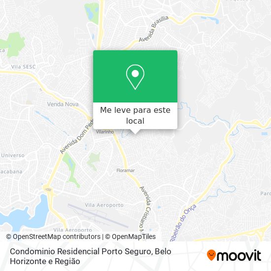 Condominio Residencial Porto Seguro mapa