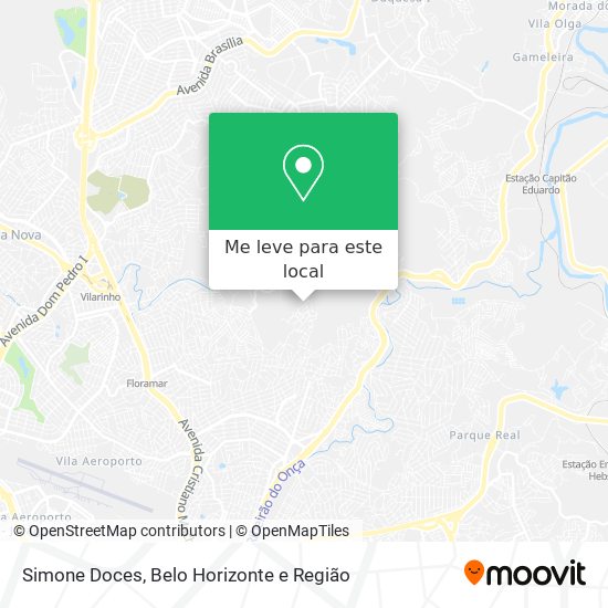 Simone Doces mapa
