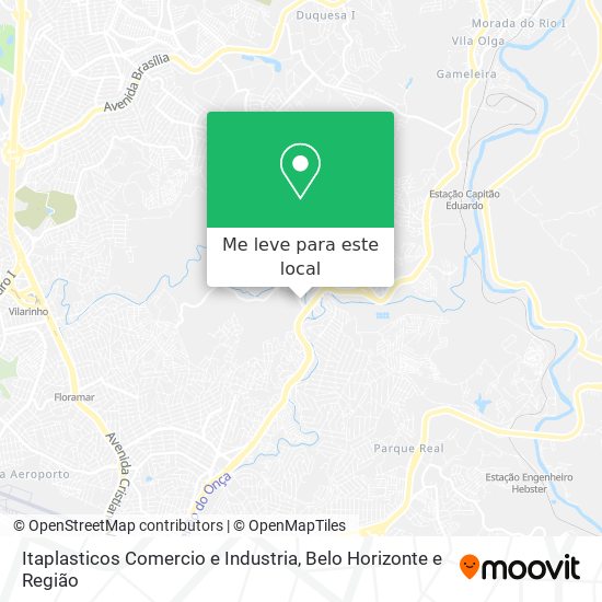 Itaplasticos Comercio e Industria mapa