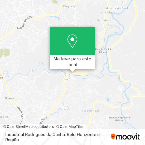 Industrial Rodrigues da Cunha mapa