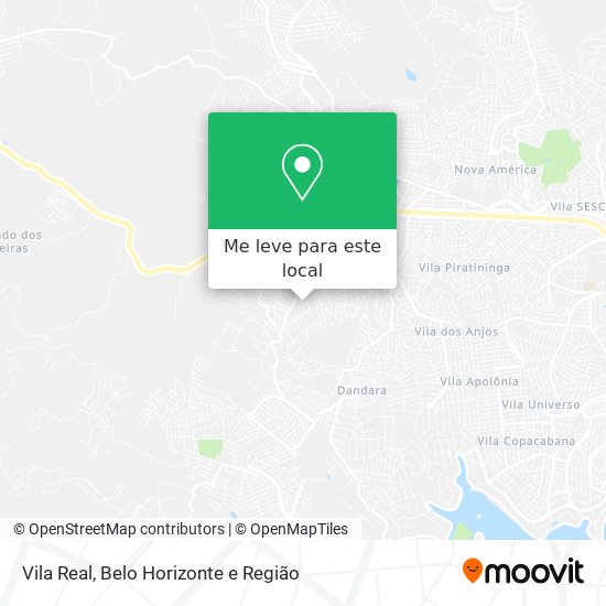 Vila Real mapa