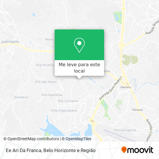 Ee Ari Da Franca mapa