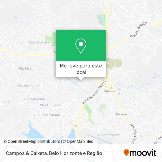 Campos & Caixeta mapa