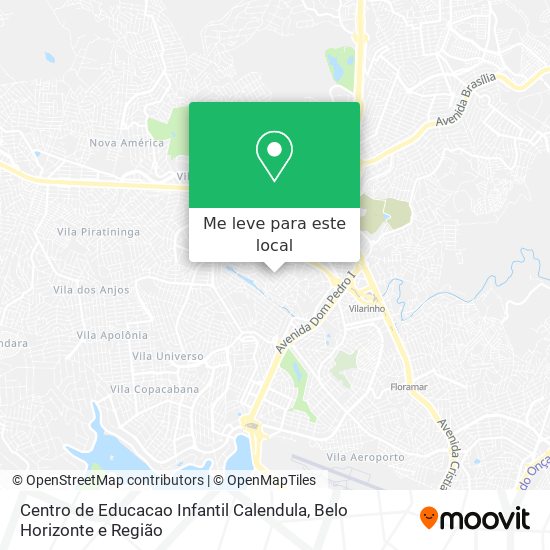 Centro de Educacao Infantil Calendula mapa