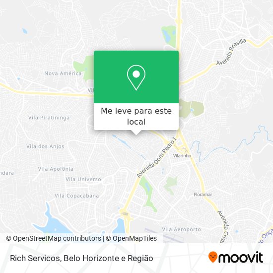 Rich Servicos mapa