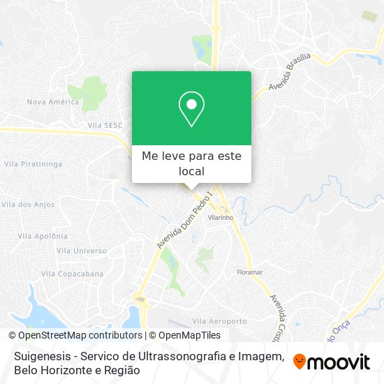 Suigenesis - Servico de Ultrassonografia e Imagem mapa