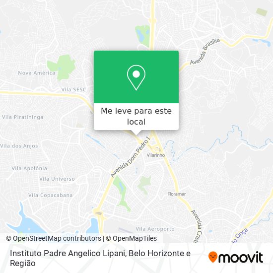Instituto Padre Angelico Lipani mapa