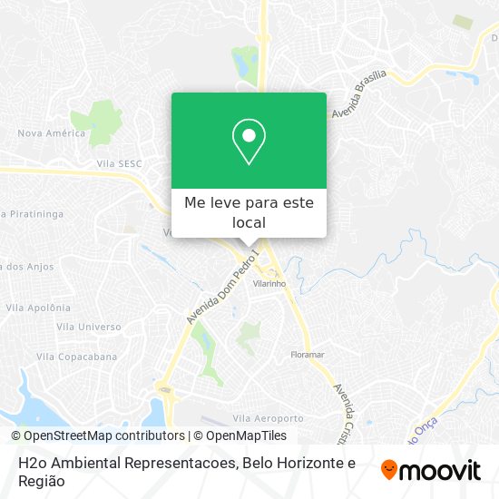 H2o Ambiental Representacoes mapa