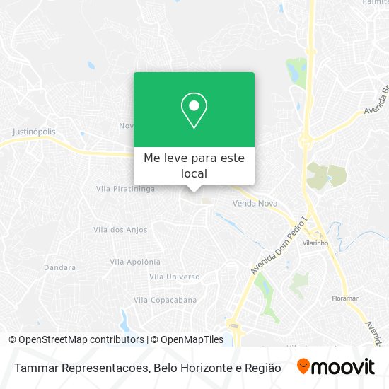 Tammar Representacoes mapa