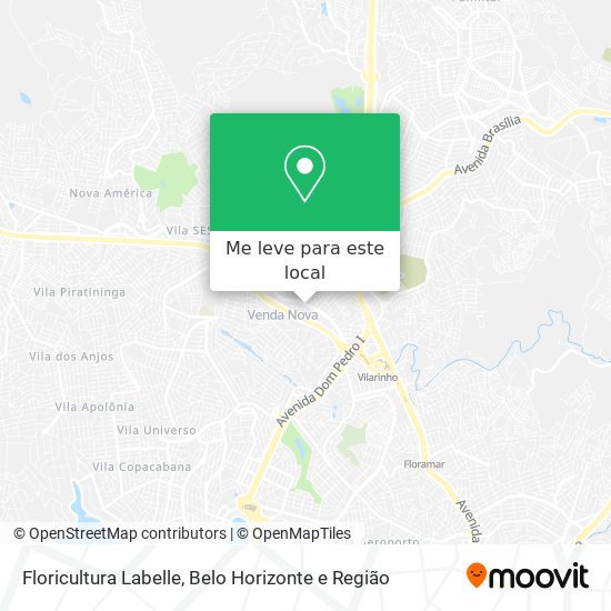Floricultura Labelle mapa