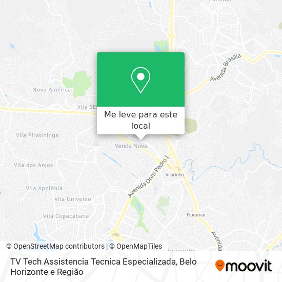 TV Tech Assistencia Tecnica Especializada mapa