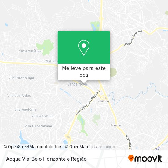 Acqua Via mapa
