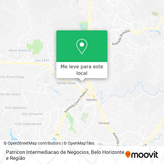 Patricon Intermediacao de Negocios mapa