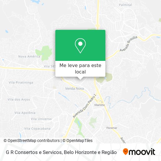 G R Consertos e Servicos mapa