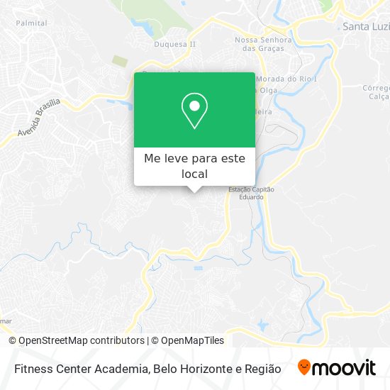 Fitness Center Academia mapa