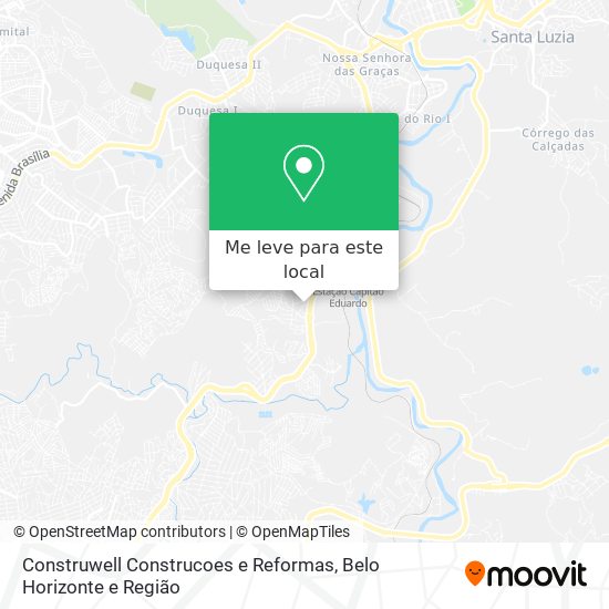 Construwell Construcoes e Reformas mapa