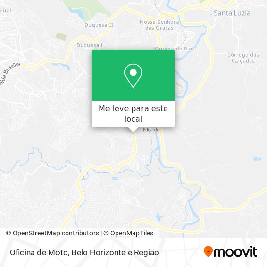 Oficina de Moto mapa