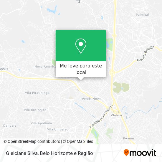 Gleiciane Silva mapa