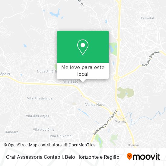 Craf Assessoria Contabil mapa