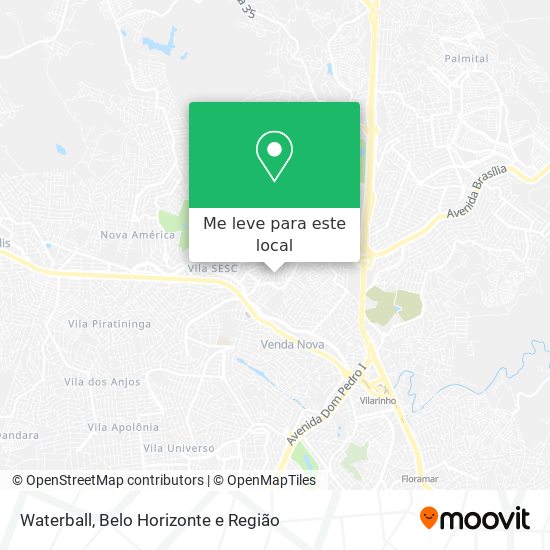 Waterball mapa