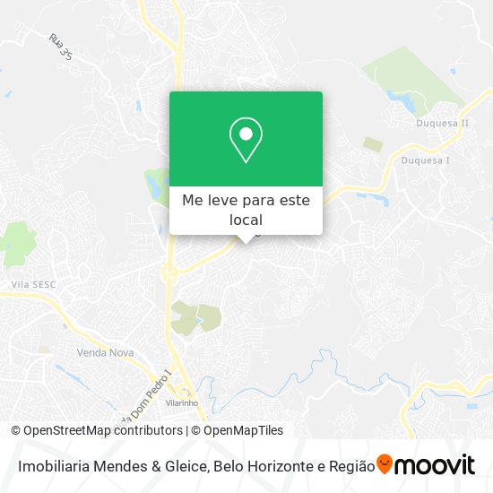 Imobiliaria Mendes & Gleice mapa