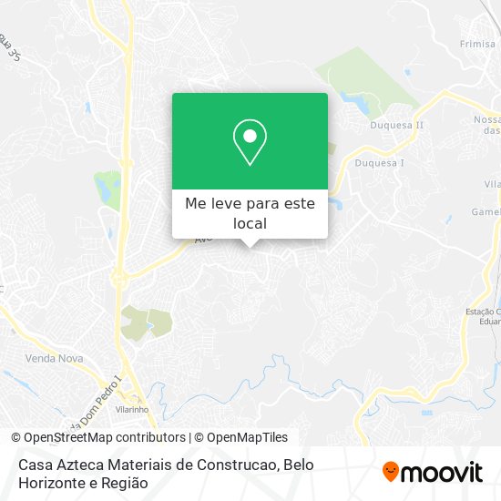 Casa Azteca Materiais de Construcao mapa