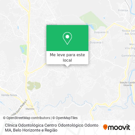 Clínica Odontológica Centro Odontológico Odonto MA mapa