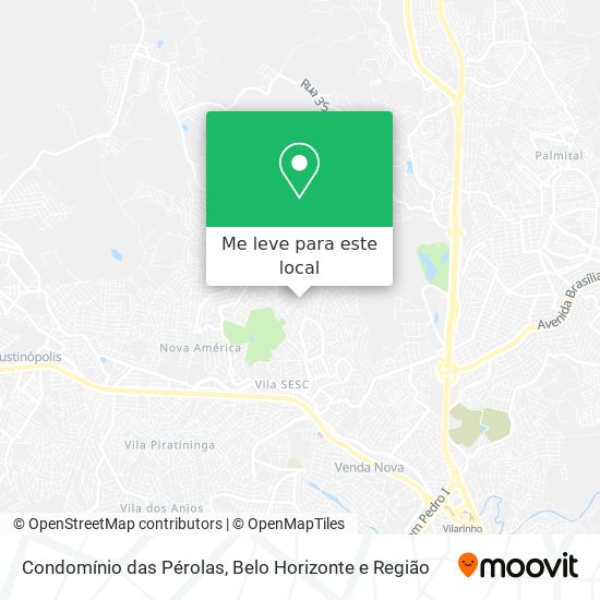 Condomínio das Pérolas mapa