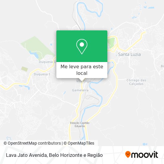 Lava Jato Avenida mapa