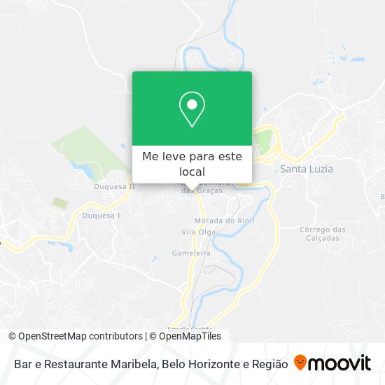 Bar e Restaurante Maribela mapa