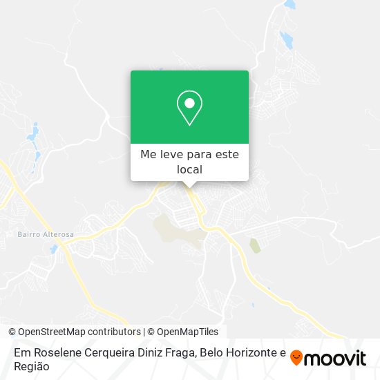 Em Roselene Cerqueira Diniz Fraga mapa