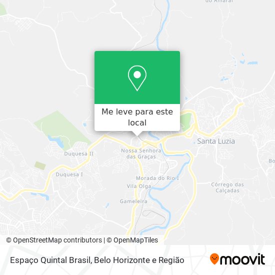 Espaço Quintal Brasil mapa