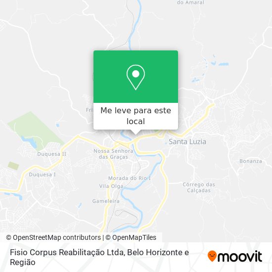 Fisio Corpus Reabilitação Ltda mapa