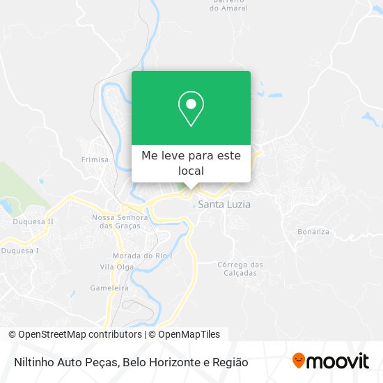 Niltinho Auto Peças mapa