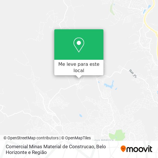 Comercial Minas Material de Construcao mapa