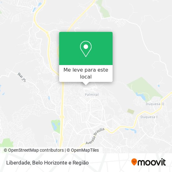 Liberdade mapa