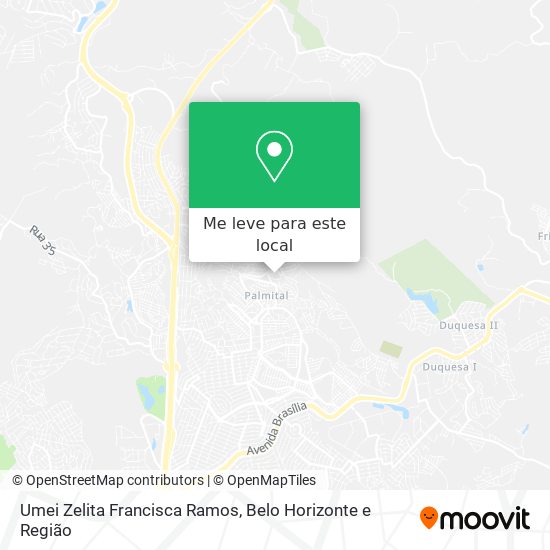 Umei Zelita Francisca Ramos mapa