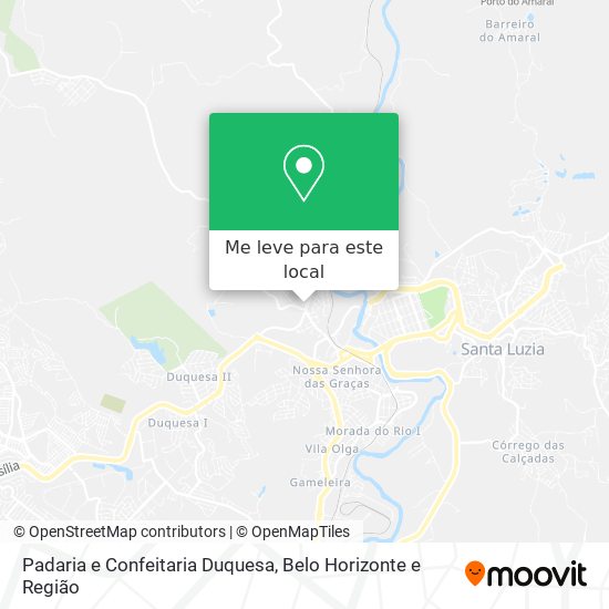 Padaria e Confeitaria Duquesa mapa