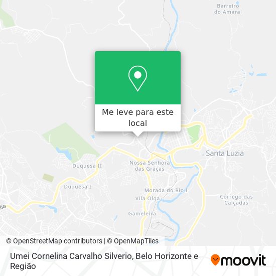 Umei Cornelina Carvalho Silverio mapa