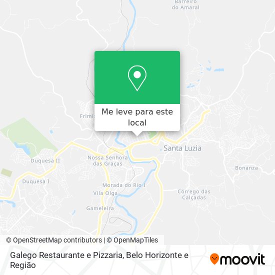 Galego Restaurante e Pizzaria mapa