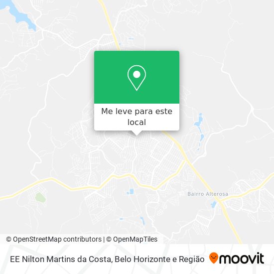 EE Nilton Martins da Costa mapa