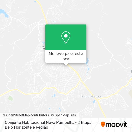 Conjunto Habitacional Nova Pampulha - 2 Etapa mapa
