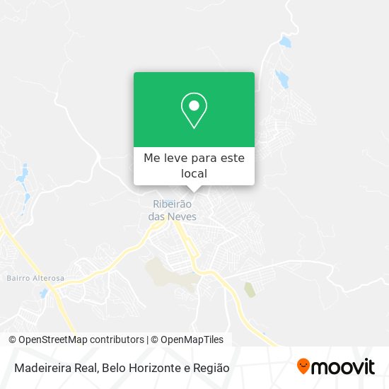 Madeireira Real mapa
