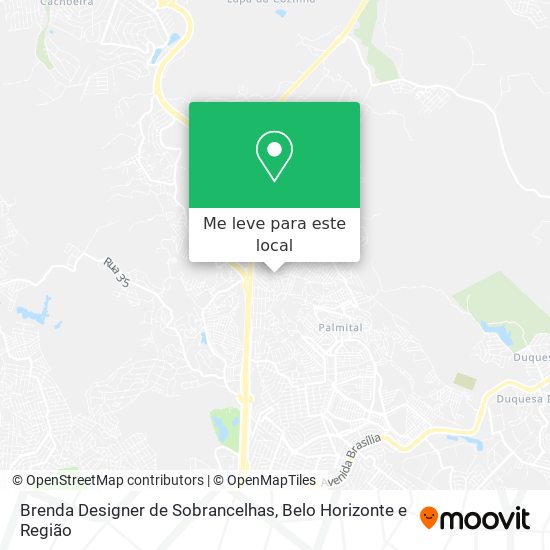 Brenda Designer de Sobrancelhas mapa