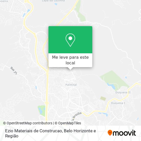 Ezio Materiais de Construcao mapa