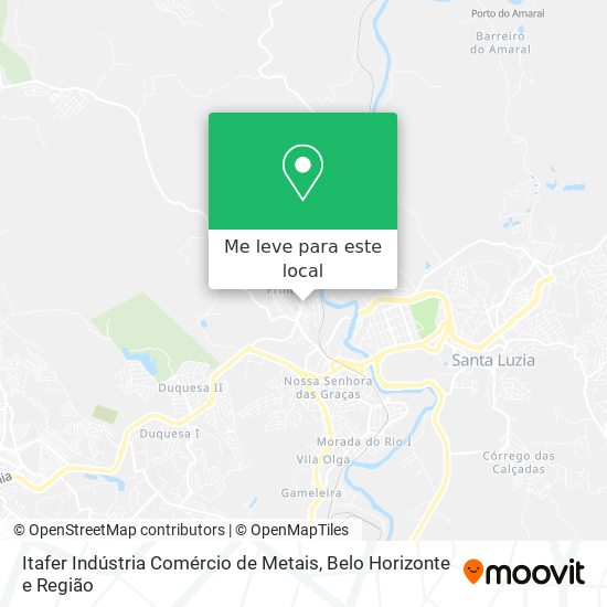 Itafer Indústria Comércio de Metais mapa