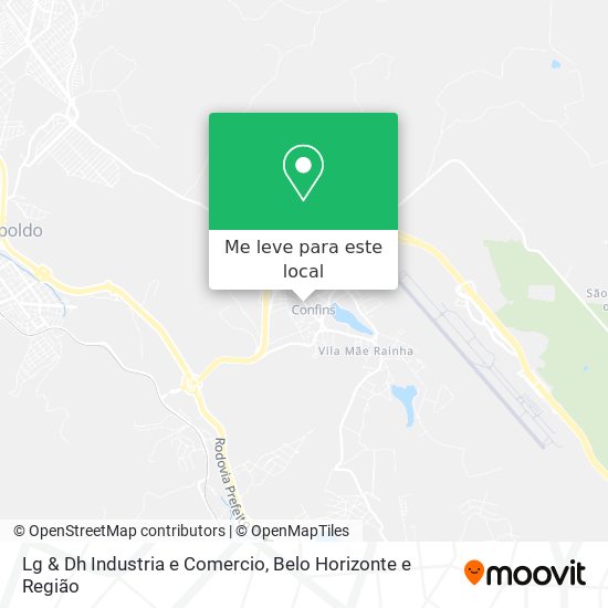 Lg & Dh Industria e Comercio mapa