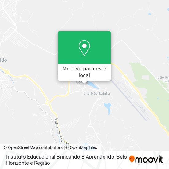 Instituto Educacional Brincando E Aprendendo mapa