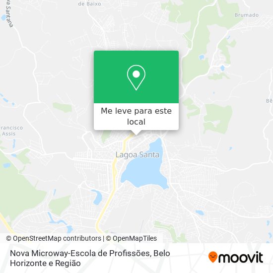Nova Microway-Escola de Profissões mapa